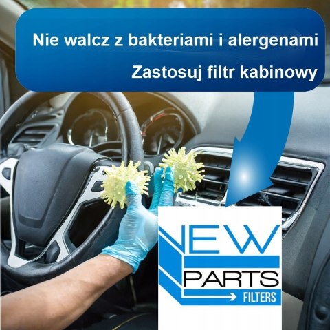 Filtr kabinowy MF90130 Hyundai ix55 zamiennik Filtron K1295