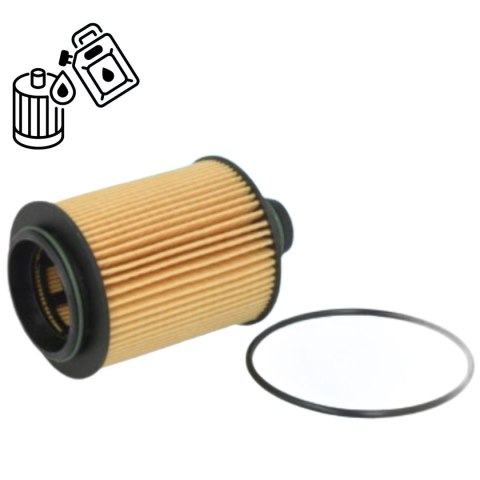 Filtr oleju MF64000 Alfa Citroen Fiat Opel Peugeot zamiennik Filtron OE682/2