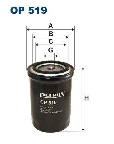 OP519 - Filtr oleju