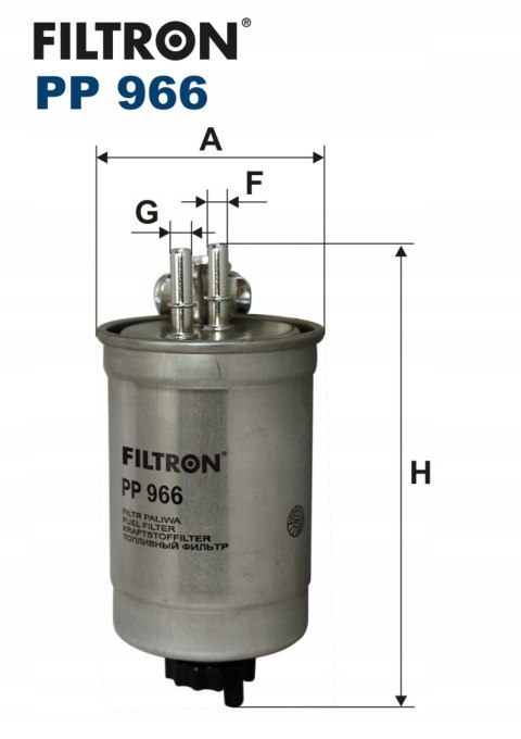 PP966 - Filtr paliwa