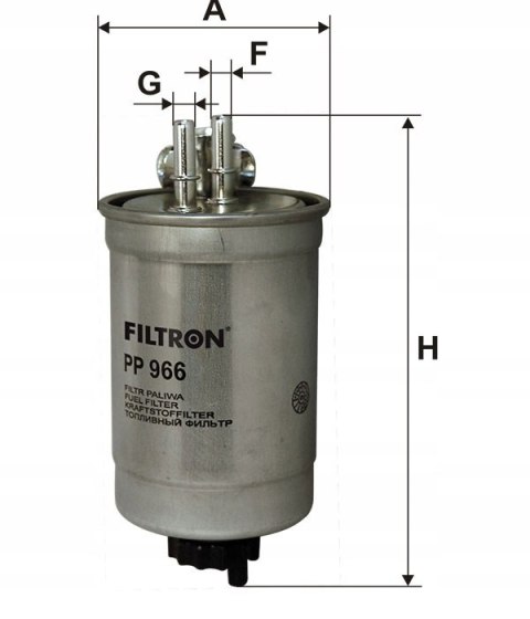 PP966 - Filtr paliwa