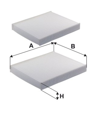 K 1260-2X - Filtr kabinowy