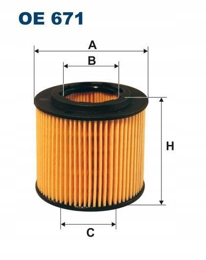 OE 671 - Filtr oleju