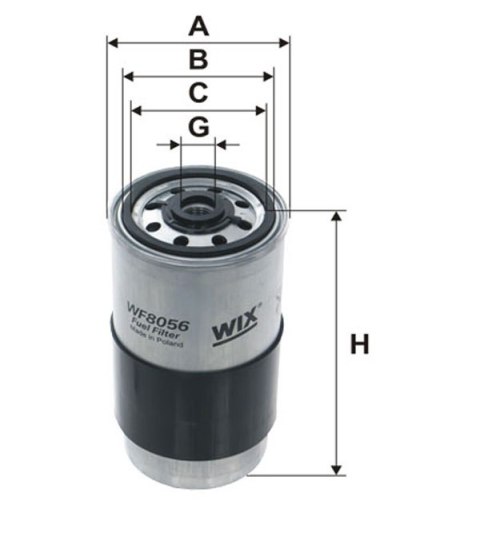 WF8056 - Filtr paliwa